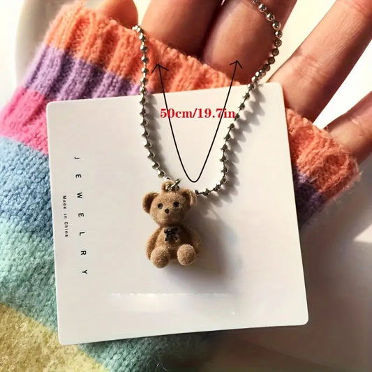 Cool Bear Necklace Trendy