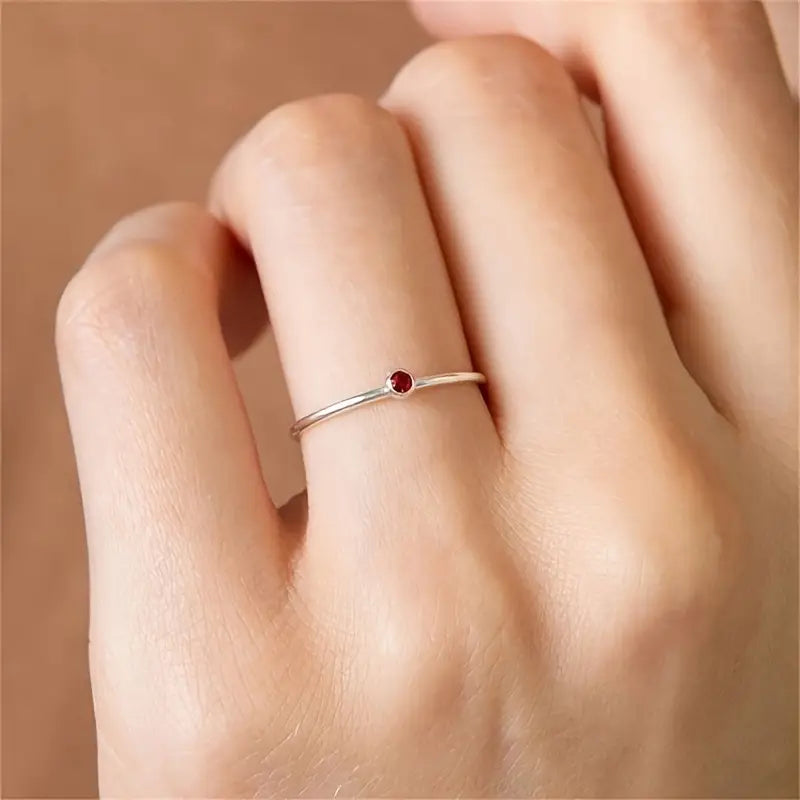 Minimalist Unique Stainless Steel Ring